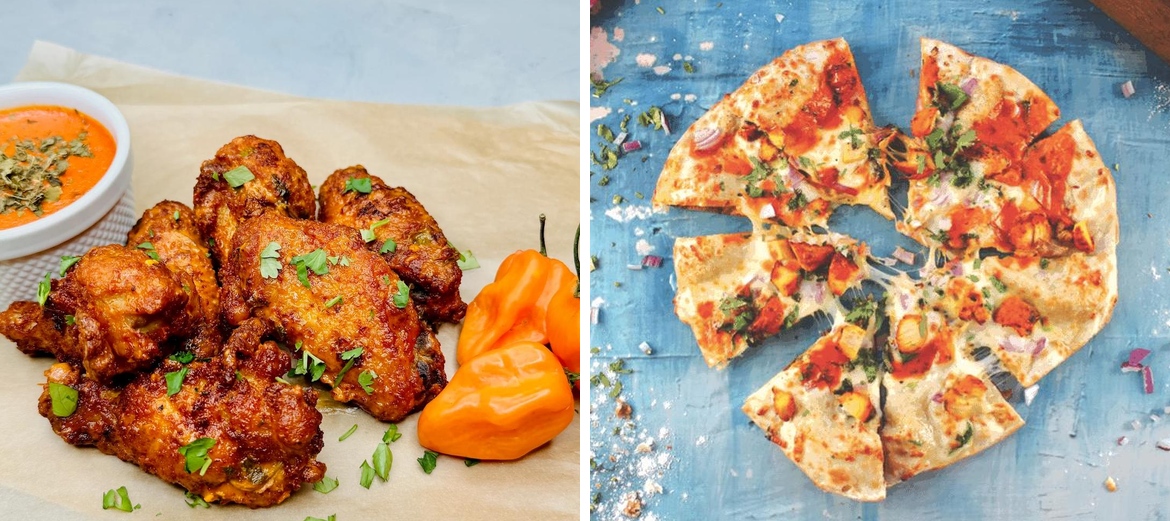 Naan Pizza Co. Menu