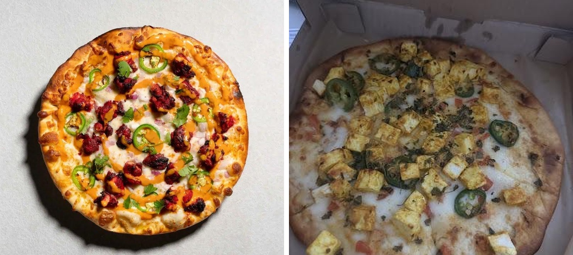 Naan Pizza Co. Menu